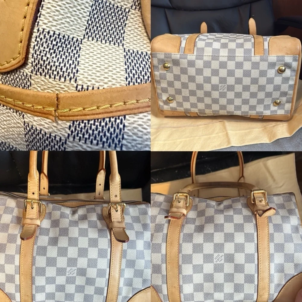 LOUIS VUITTON Damier Azur Berkeley